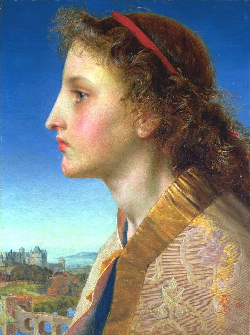 Frederick Sandys-43-Oriana - Tate, Westminster
